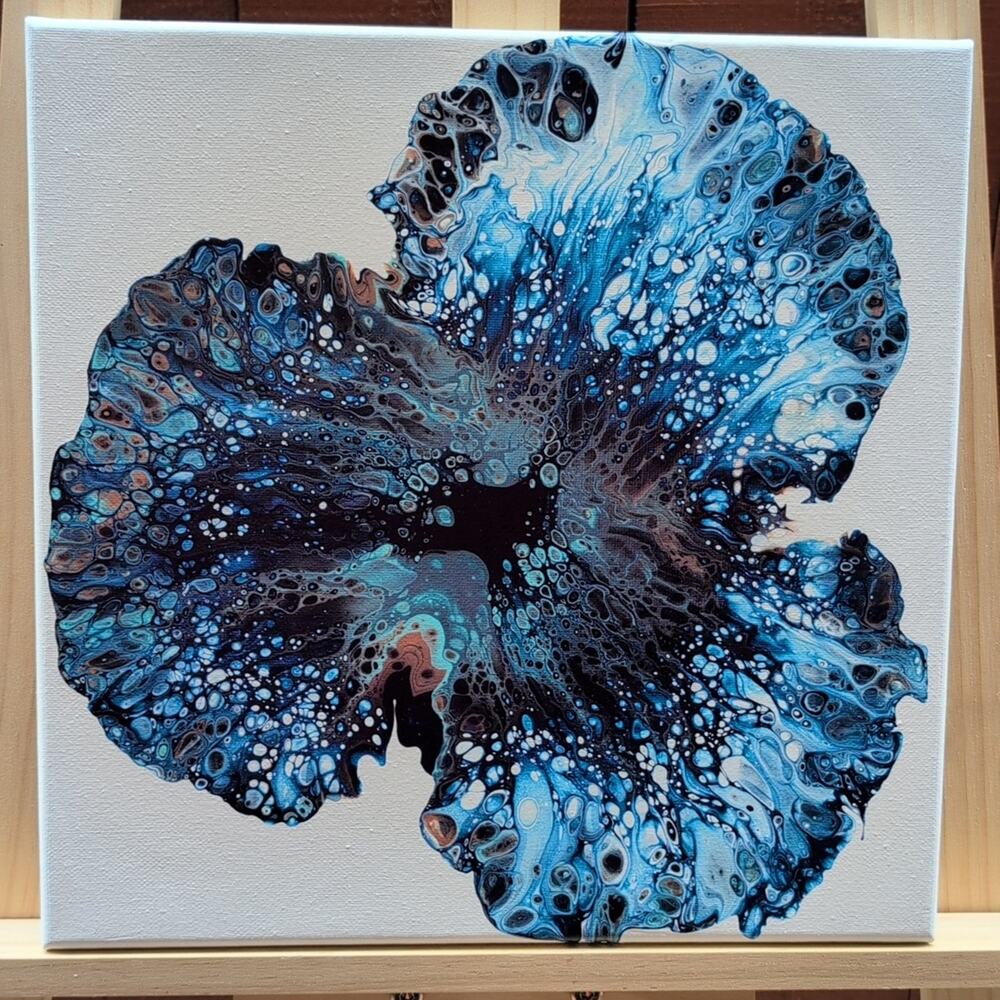 Handmade Acrylic Painting Abstract Canvas Art 12×12